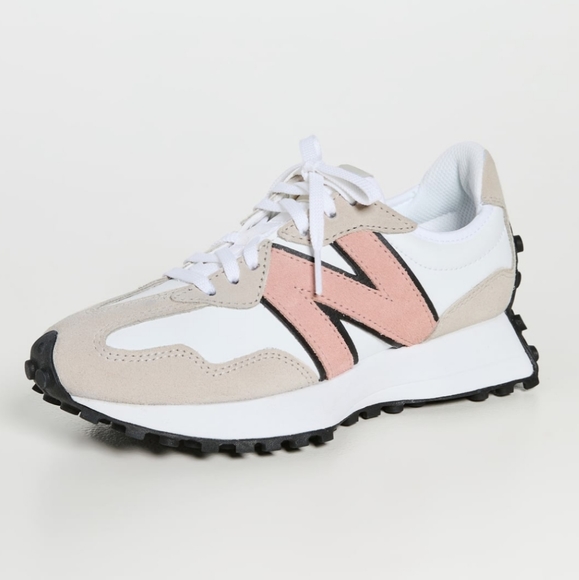 New Balance 327 Womens White Sneaker Shoes Size 7.5 - Picture 3 of 14